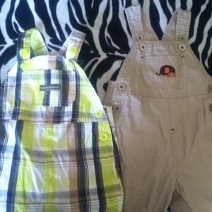 Baby boy overalls bundle