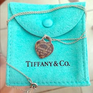 Authentic Tiffany's heart necklace