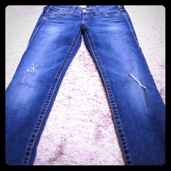 True Religion World Tour jeans. Size 27R.