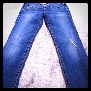 True Religion World Tour jeans. Size 27R.