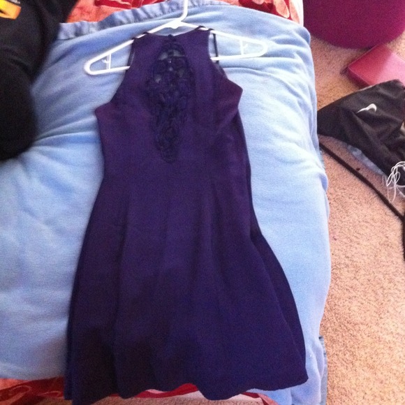 Purple dress