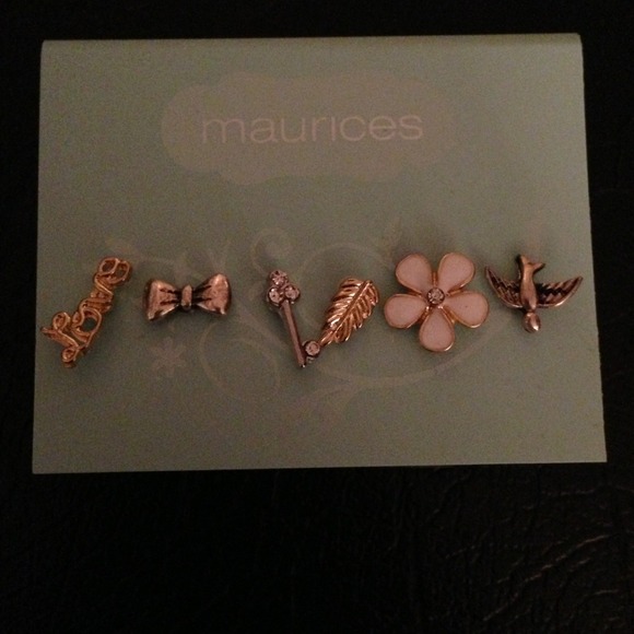 6 pack of cartilage earrings