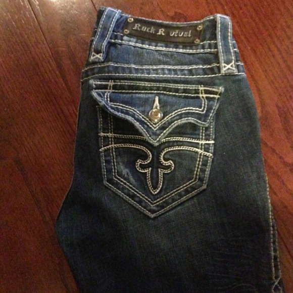 Skinny rock rival jeans size 27