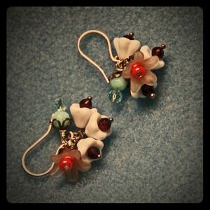 Flowery dangles