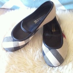 *SOLD* Authentic Burberry Shoes for Girls.
