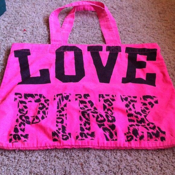 Pink VS beach tote❤