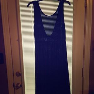 Sold💋💋💋Boutique style slim fitting black dress