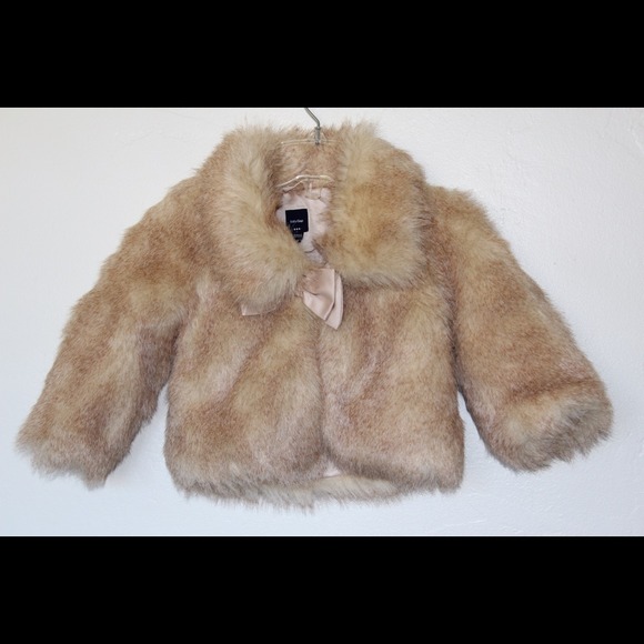 GAP Faux  Fur Jacket 3T