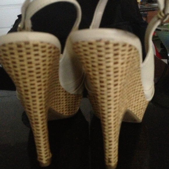 Beige Wedges - Picture 4 of 5