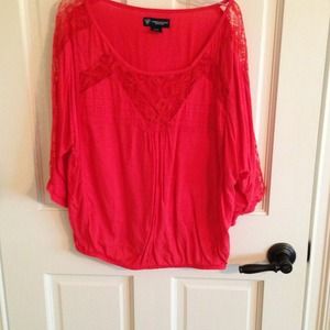 Red American eagle top