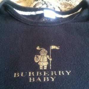 Burberry Baby onesie