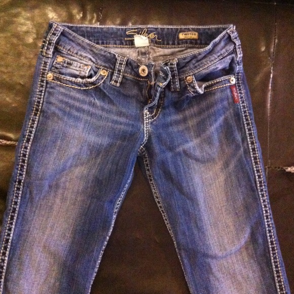Silver jeans