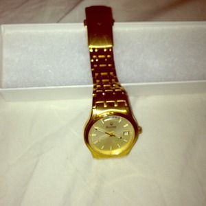 Bulova Watch for men gold tone