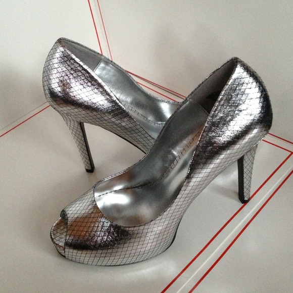 Silver heels