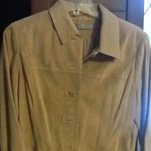 Tan suede jacket  worn once
