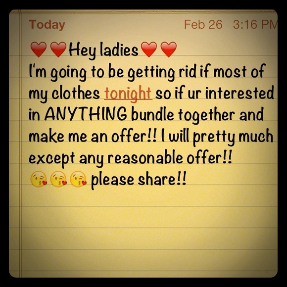 Everything must go!!