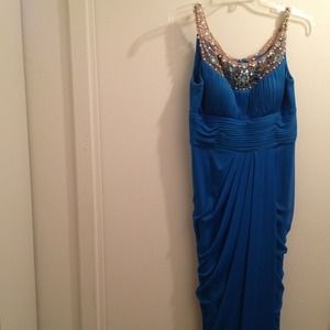 Adrianna Papell dress.