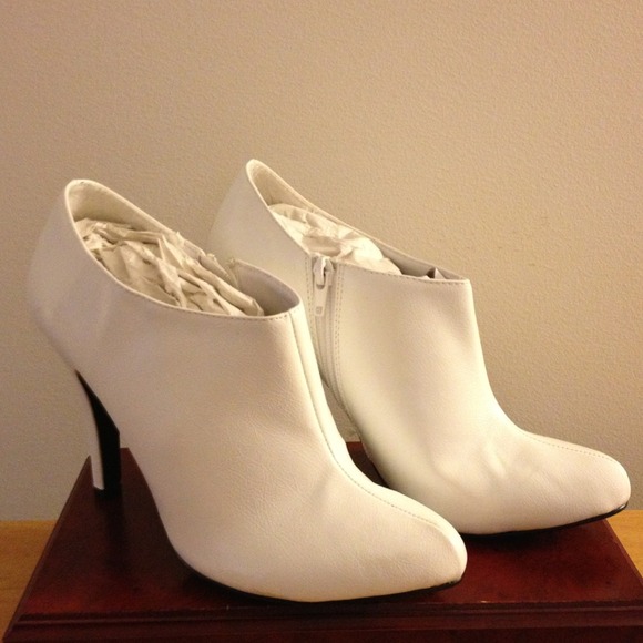 White bootie