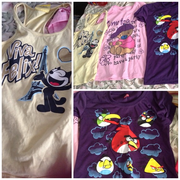 3 Graphic shirts for only $20