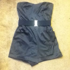 Forever 21 Black Romper