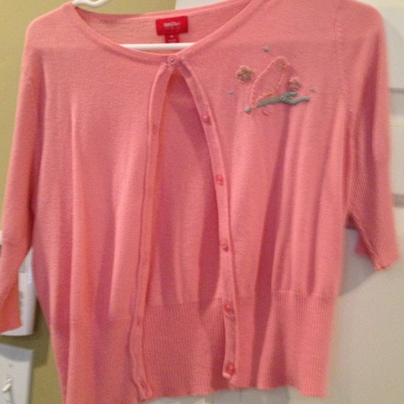 Light pink cardigan