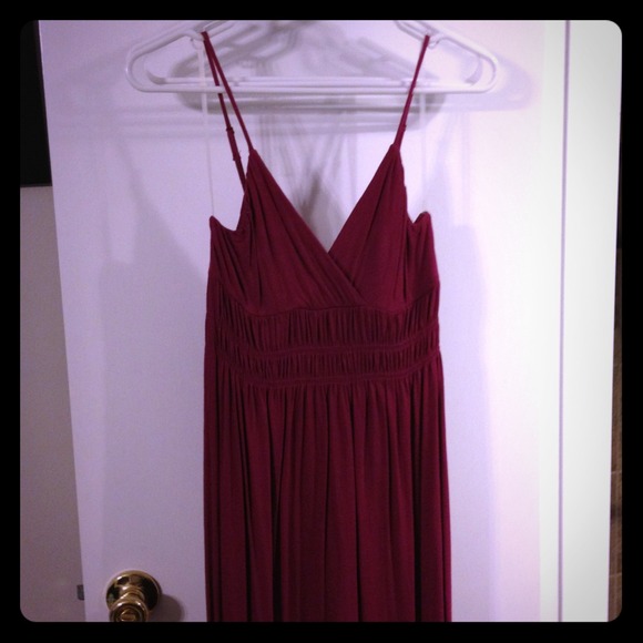Super cute magenta pink maxi dress