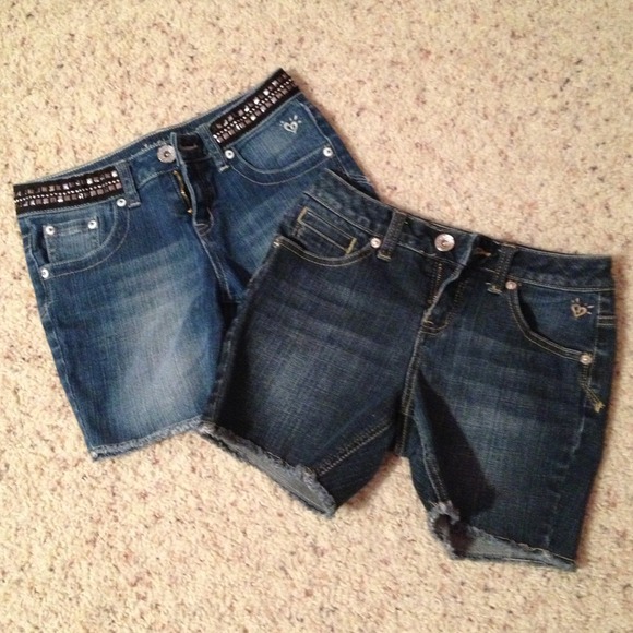 Girls JUSTICE jean shorts