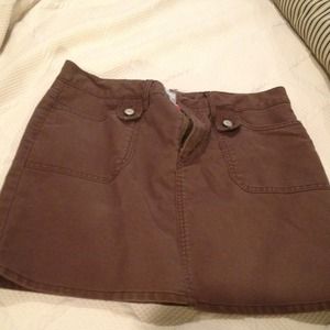 Brown skirt