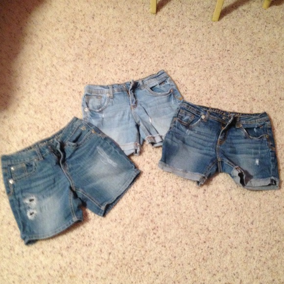 Girls JUSTICE jean shorts