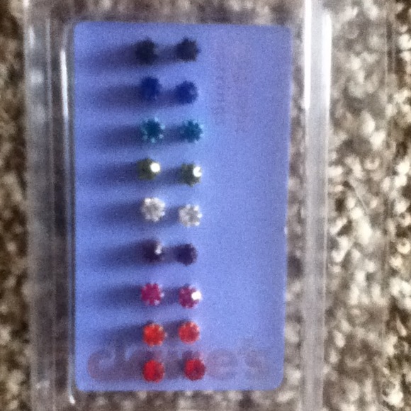 Magnet earrings! 9 sets!
