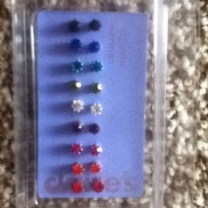 Magnet earrings! 9 sets!