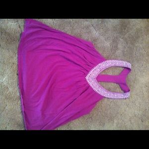 V tee racer back top.❗Reduced❗