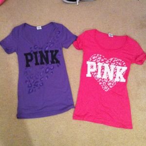 Bundle of 2 VS PINK tops