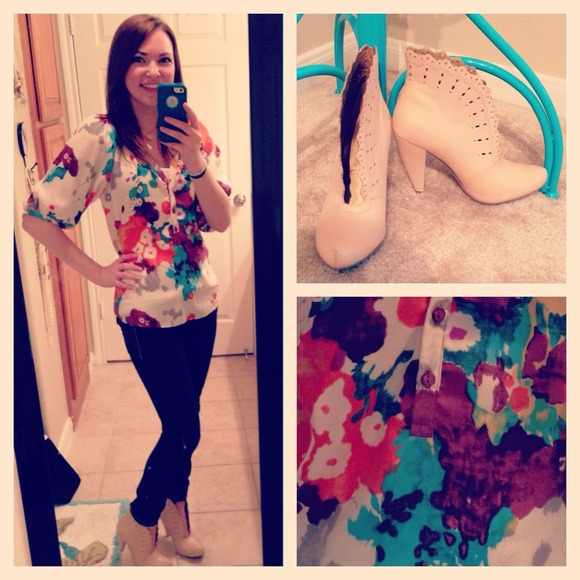 Sporting a few of my fave posh purchases! :)