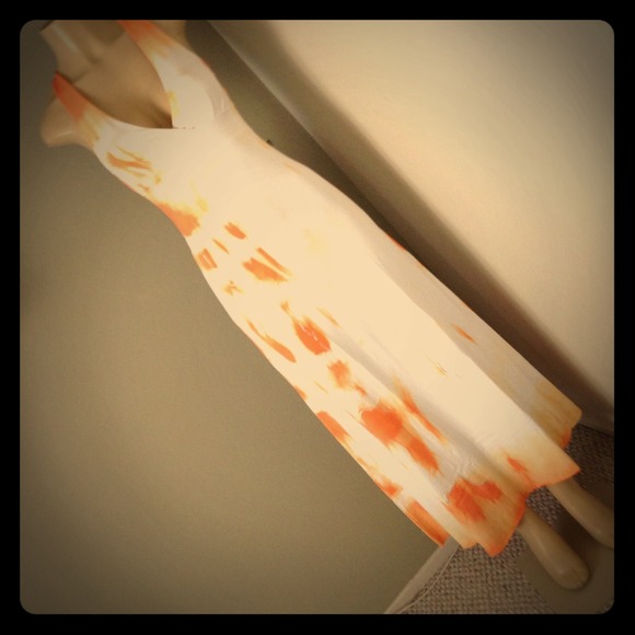 Handpainted Maxi dress🌻