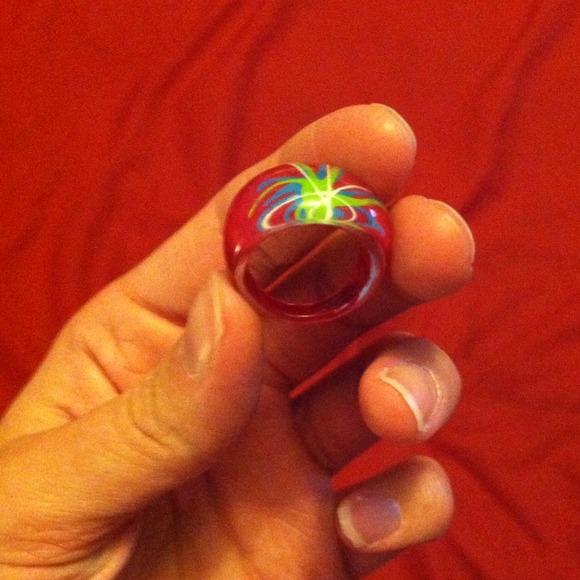 Color splatter ring - Picture 2 of 2