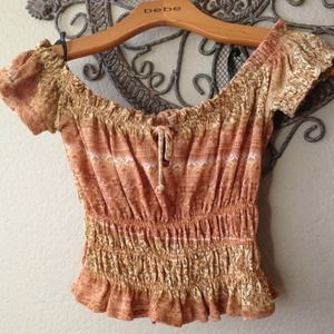 BEBE off the shoulder