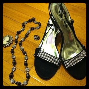 Nina Jeweled Dress Sandals