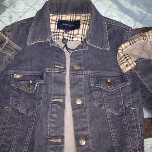 Burberry Cropped Jean Jacket