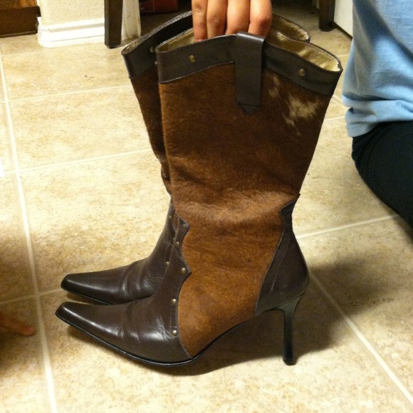Cowhide Boots