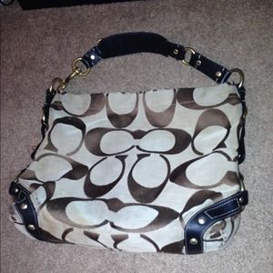 "RESERVED" COACH HANDBAG & small clutch purse
