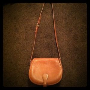 Sold-Authentic vintage cognac Coach purse