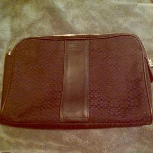 **Sold!**Authentic Black Coach Cosmetic bag!