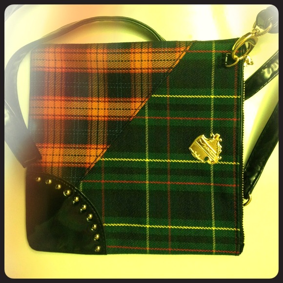 MAC crossbody purse antique