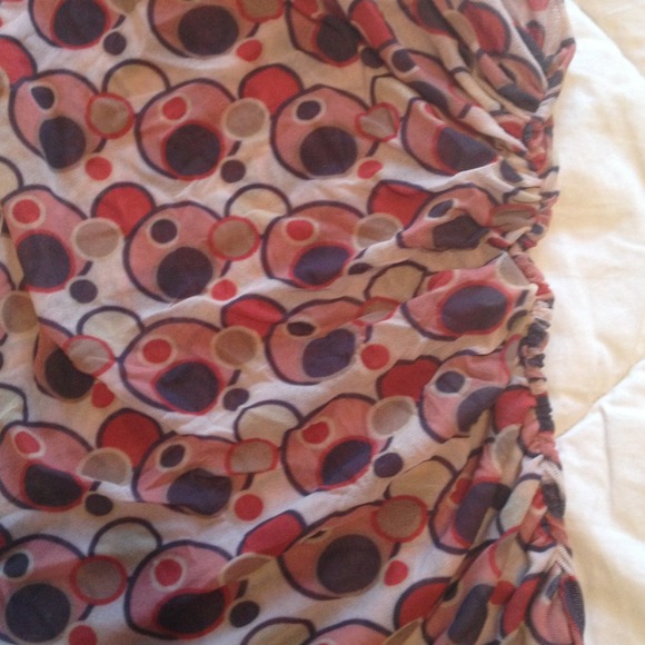 ***SOLD***One Sleeve Sweet Pea Top - Picture 2 of 2