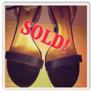 🚫SOLD🚫 Charles David Strap Heels