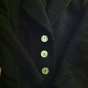 Black wool blazer in good condition