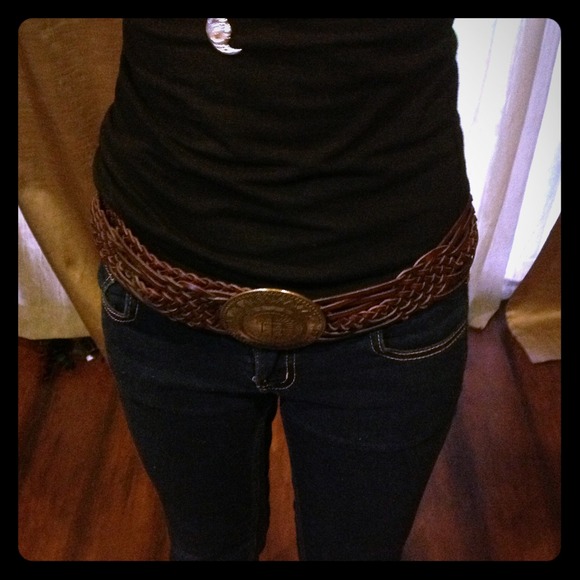 Bonded leather belt