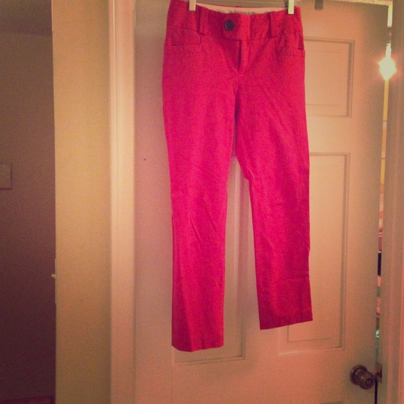 Banana Republic Pants - ❌Reduced❌Banana Republic cropped red pants