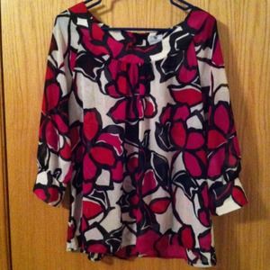 Worthington floral top